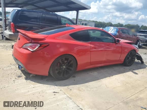 2015 Hyundai Genesis Coupe Ultimate с VIN KMHHU6KJ9FU131005, выставлен на аукционе Copart как лот 72080604 с пробегом 80 812 миль миль и Списание • Salvage title. История ставок и продаж доступна на DreamBid. Изображение 3.