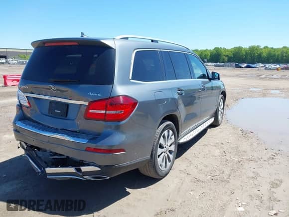 2019 Mercedes-Benz GLS 450 z VIN 4JGDF6EE9KB226581, wystawiony jako IAAI lot #42242308 z przebiegiem 80 616 mil mil oraz . Historia ofert i sprzedaży dostępna na DreamBid. Obrazek 4.
