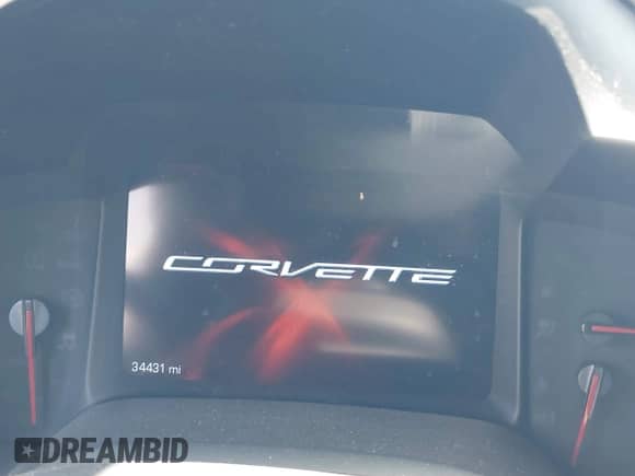 2018 Chevrolet Corvette Grand Sport 1LT with VIN 1G1YW2D77J5103398, listed as a IAAI auction lot 42949484 with 34,431 mi miles and . Bid and sale history available at DreamBid. Image 7.