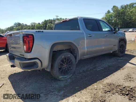 2024 GMC Sierra 1500 Elevation with VIN 3GTUUCE8XRG343669, listed as a Copart auction lot 56332655 with 13,833 mi miles and Salvage title. Bid and sale history available at DreamBid. Image 3.
