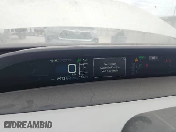 2017 Toyota Prius Premium z VIN JTDKARFP5H3005395, wystawiony jako Copart lot #81633505 z przebiegiem 89 721 mil mil oraz Szkoda całkowita • Salvage title. Historia ofert i sprzedaży dostępna na DreamBid. Obrazek 9.