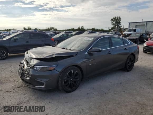 2016 Chevrolet Malibu LT with VIN 1G1ZE5ST0GF269421, listed as a Copart auction lot 69372325 with 93,272 mi miles and Salvage title. Bid and sale history available at DreamBid. Image 1.
