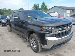 2021 Chevrolet Silverado 1500 LT with VIN 1GCUYDET6MZ351310, listed as a IAAI auction lot 42775630 with 46,078 mi miles and . Bid and sale history available at DreamBid. Image 1.