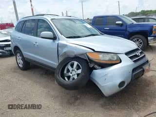 2007 Hyundai Santa Fe SE with VIN 5NMSH73E17H075477, listed as a IAAI auction lot 42881277 with 284,592 mi miles and . Bid and sale history available at DreamBid. Image 1.