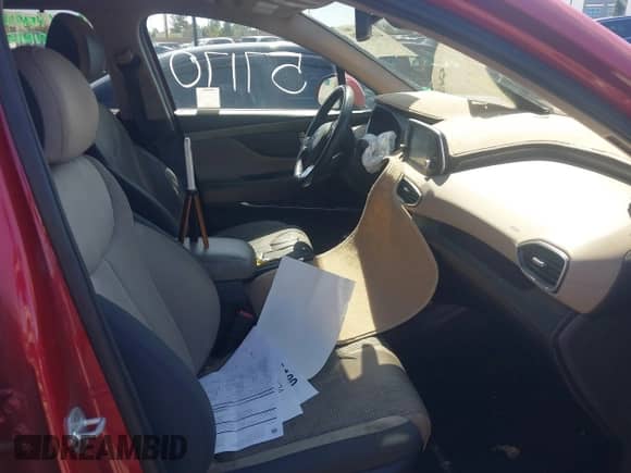 2019 Hyundai Santa Fe SEL with VIN 5NMS33AD7KH113627, listed as a IAAI auction lot 41857170 with 75,813 mi miles and . Bid and sale history available at DreamBid. Image 5.