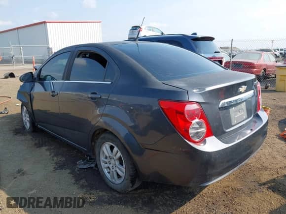 2013 Chevrolet Sonic LT with VIN 1G1JC5SH7D4170259, listed as a IAAI auction lot 43177449 with Not provided miles and . Bid and sale history available at DreamBid. Image 3.