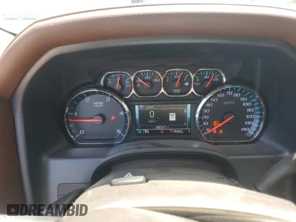 2019 Chevrolet Silverado 3500HD High Country с VIN 1GC4KYEY5KF229203, выставлен на аукционе Copart как лот 57659055 с пробегом 98 327 миль миль и Списание • Salvage title. История ставок и продаж доступна на DreamBid. Изображение 9.