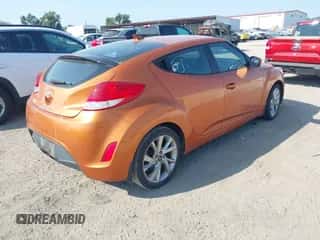 2016 Hyundai Veloster with VIN KMHTC6AD9GU284171, listed as a IAAI auction lot 43134300 with 52,708 mi miles and . Bid and sale history available at DreamBid. Image 4.