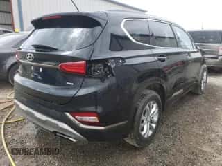 2019 Hyundai Santa Fe SE with VIN 5NMS2CAD5KH096149, listed as a Copart auction lot 54204262 with 66,257 mi miles and . Bid and sale history available at DreamBid. Image 4.