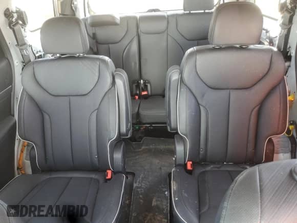 2023 Hyundai Palisade SEL with VIN KM8R4DGE7PU627720, listed as a Copart auction lot 70339325 with 14,719 mi miles and Salvage title. Bid and sale history available at DreamBid. Image 10.
