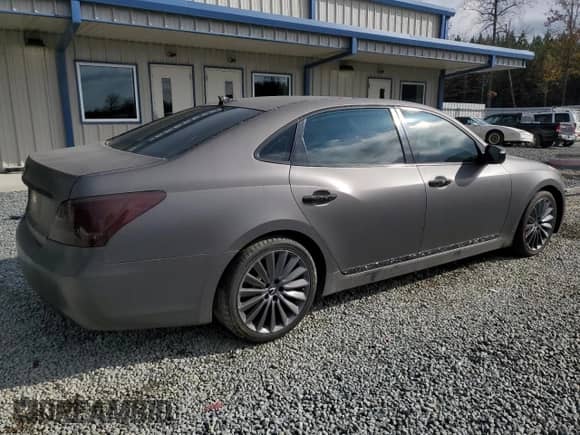 2014 Hyundai Equus Ultimate с VIN KMHGH4JH9EU089632, выставлен на аукционе Copart как лот 80499834 с пробегом 59 937 миль миль и Списание • Salvage title. История ставок и продаж доступна на DreamBid. Изображение 3.