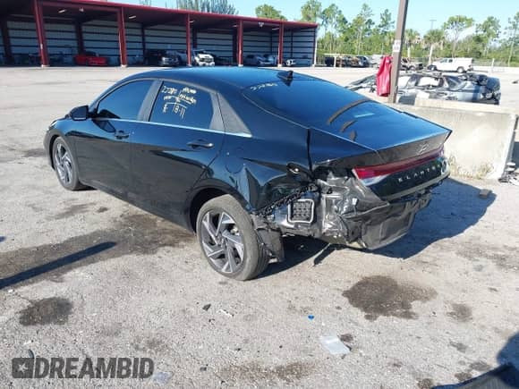 2024 Hyundai Elantra SEL с VIN KMHLS4DG6RU796860, выставлен на аукционе IAAI как лот 43004675 с пробегом 24 145 миль миль и . История ставок и продаж доступна на DreamBid. Изображение 3.