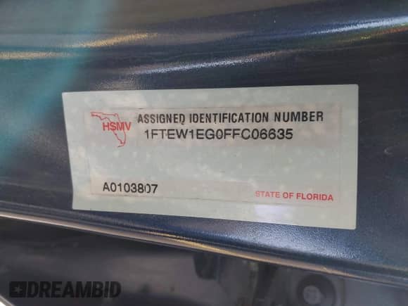 2015 Ford F-150 Platinum с VIN 1FTEW1EG0FFC06635, выставлен на аукционе IAAI как лот 43449614 с пробегом 147 704 миль миль и . История ставок и продаж доступна на DreamBid. Изображение 9.