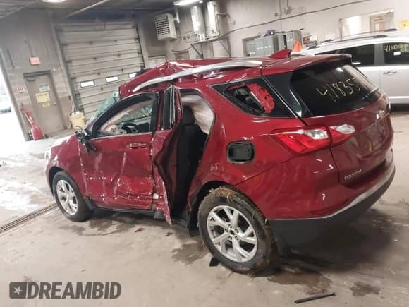 2020 Chevrolet Equinox Premier z VIN 2GNAXXEV5L6269935, wystawiony jako IAAI lot #41835720 z przebiegiem 40 445 mil mil oraz . Historia ofert i sprzedaży dostępna na DreamBid. Obrazek 3.