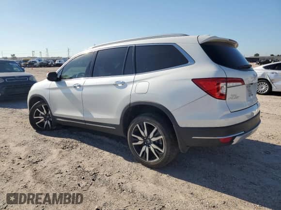 2021 Honda Pilot Touring 7-Passenger с VIN 5FNYF5H63MB027322, выставлен на аукционе Copart как лот 56532625 с пробегом 63 318 миль миль и Списание • Salvage title. История ставок и продаж доступна на DreamBid. Изображение 2.