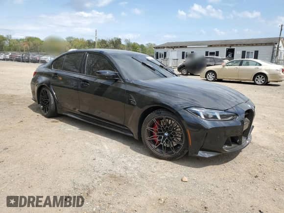 2025 BMW M3 z VIN WBS13HJ02SFU65199, wystawiony jako Copart lot #54021255 z przebiegiem 876 mil mil oraz Szkoda całkowita • Salvage title. Historia ofert i sprzedaży dostępna na DreamBid. Obrazek 4.