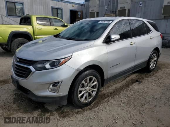 2019 Chevrolet Equinox LT z VIN 2GNAXJEV0K6277422, wystawiony jako Copart lot #86253405 z przebiegiem 112 040 mil mil oraz Czysty tytuł • Clean title. Historia ofert i sprzedaży dostępna na DreamBid. Obrazek 1.