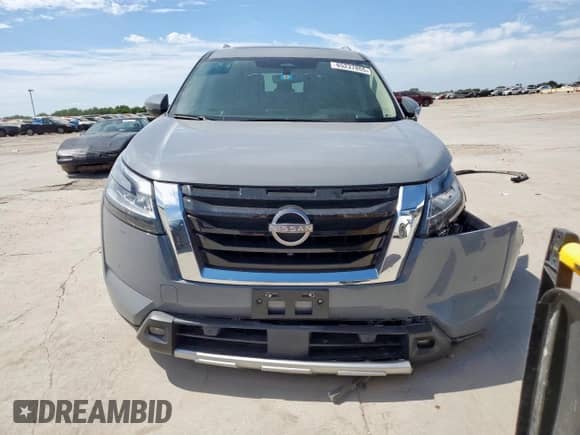 2023 Nissan Pathfinder Platinum с VIN 5N1DR3DJ0PC203261, выставлен на аукционе Copart как лот 65237855 с пробегом 37 429 миль миль и Списание • Salvage title. История ставок и продаж доступна на DreamBid. Изображение 5.
