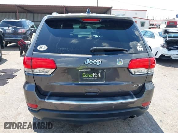 2017 Jeep Grand Cherokee Limited с VIN 1C4RJEBG7HC827757, выставлен на аукционе IAAI как лот 42987039 с пробегом 166 788 миль миль и . История ставок и продаж доступна на DreamBid. Изображение 16.