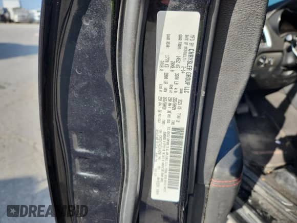2014 Dodge Durango R/T with VIN 1C4SDHCT4EC414356, listed as a Copart auction lot 81507045 with 263,469 mi miles and Salvage title. Bid and sale history available at DreamBid. Image 14.