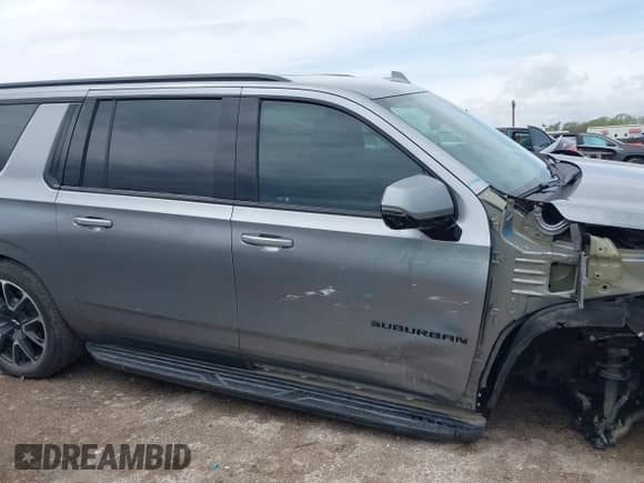 2023 Chevrolet Suburban RST with VIN 1GNSKEKD7PR329839, listed as a IAAI auction lot 41899376 with 47,444 mi miles and . Bid and sale history available at DreamBid. Image 13.