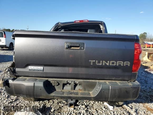 2016 Toyota Tundra Platinum with VIN 5TFGW5F14GX200178, listed as a Copart auction lot 42109615 with Not provided miles and Salvage title. Bid and sale history available at DreamBid. Image 6.
