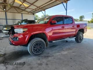 2019 Toyota Tacoma SR5 with VIN 3TMAZ5CN3KM106098, listed as a Copart auction lot 69271225 with 111,505 mi miles and Salvage title. Bid and sale history available at DreamBid. Image 1.