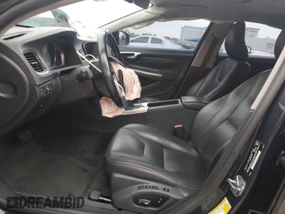 2015 Volvo S60 T5 Drive-E Premier with VIN YV140MFK4F1348785, listed as a Copart auction lot 80026105 with 74,217 mi miles and Salvage title. Bid and sale history available at DreamBid. Image 7.