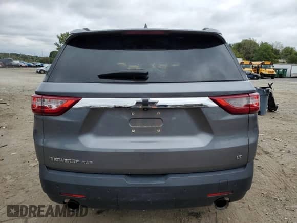 2020 Chevrolet Traverse LT with VIN 1GNEVHKWXLJ145110, listed as a Copart auction lot 80141965 with 81,429 mi miles and Salvage title. Bid and sale history available at DreamBid. Image 6.
