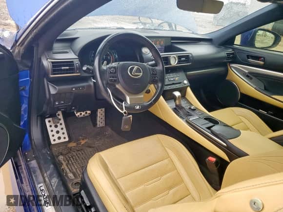 2015 Lexus RC 350 F Sport с VIN JTHHE5BC1F5001659, выставлен на аукционе Copart как лот 70384045 с пробегом 290 651 миль миль и Списание • Salvage title. История ставок и продаж доступна на DreamBid. Изображение 8.