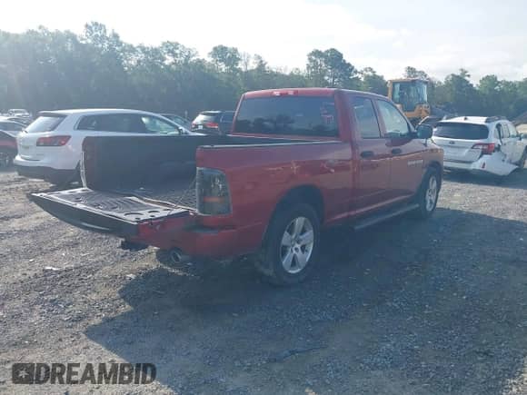 2012 Ram 1500 Express с VIN 1C6RD6FT4CS216305, выставлен на аукционе IAAI как лот 42681674 с пробегом 166 731 миль миль и . История ставок и продаж доступна на DreamBid. Изображение 4.