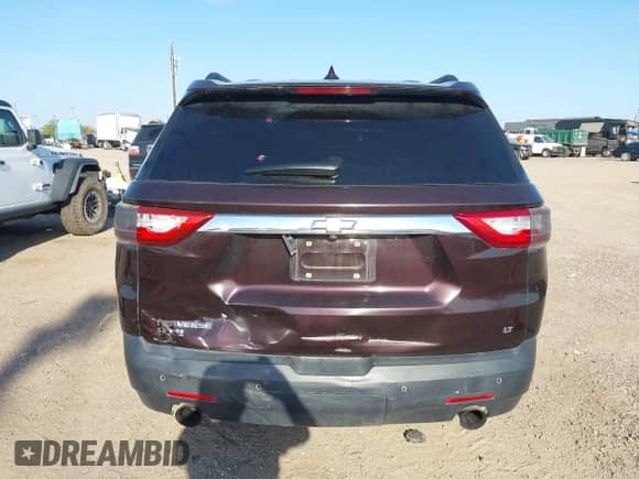 2020 Chevrolet Traverse LT Cloth with VIN 1GNERGKW4LJ154674, listed as a IAAI auction lot 42892202 with 112,308 mi miles and . Bid and sale history available at DreamBid. Image 16.