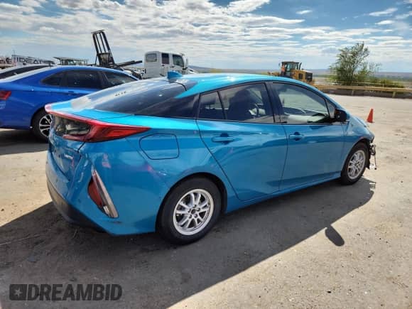 2020 Toyota Prius LE with VIN JTDKARFP5L3149408, listed as a Copart auction lot 70762595 with 56,249 mi miles and Salvage title. Bid and sale history available at DreamBid. Image 3.