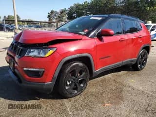 2018 Jeep Compass Altitude with VIN 3C4NJDBB2JT479065, listed as a Copart auction lot 71628445 with 128,926 mi miles and Clean title. Bid and sale history available at DreamBid. Image 1.