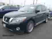 2014 Nissan Pathfinder Platinum with VIN 5N1AR2MN5EC640525, listed as a IAAI auction lot 41884084 with 131,968 mi miles and . Bid and sale history available at DreamBid. Image 2.