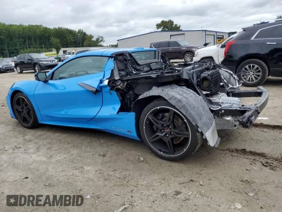 2022 Chevrolet Corvette 2LT z VIN 1G1YB3D41N5106858, wystawiony jako Copart lot #80856695 z przebiegiem 13 953 mil mil oraz Szkoda całkowita • Salvage title. Historia ofert i sprzedaży dostępna na DreamBid. Obrazek 2.