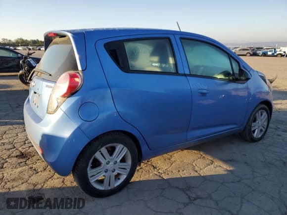 2014 Chevrolet Spark LS with VIN KL8CB6S97EC523116, listed as a Copart auction lot 82271095 with 74,197 mi miles and Clean title. Bid and sale history available at DreamBid. Image 3.