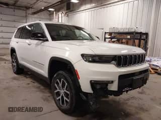 2024 Jeep Grand Cherokee Limited with VIN 1C4RJKBG1R8563129, listed as a IAAI auction lot 42289044 with 29,655 mi miles and . Bid and sale history available at DreamBid. Image 1.