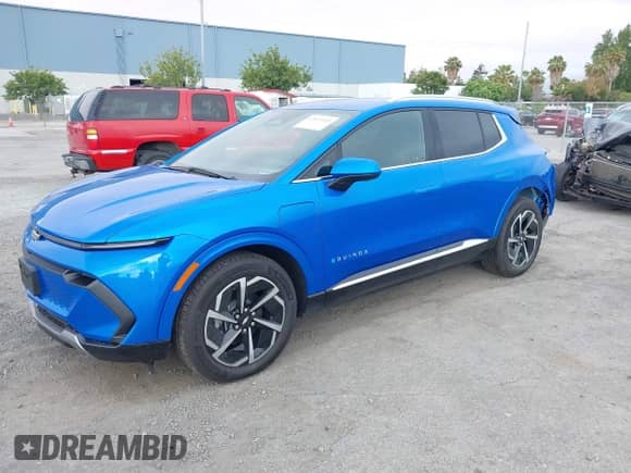 2025 Chevrolet Equinox EV LT с VIN 3GN7DLRP0SS191328, выставлен на аукционе IAAI как лот 42453443 с пробегом 2 129 миль миль и . История ставок и продаж доступна на DreamBid. Изображение 2.