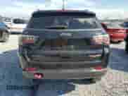 2017 Jeep Compass Trailhawk with VIN 3C4NJDDBXHT607219, listed as a Copart auction lot 69511815 with Not provided miles and Salvage title. Bid and sale history available at DreamBid. Image 6.