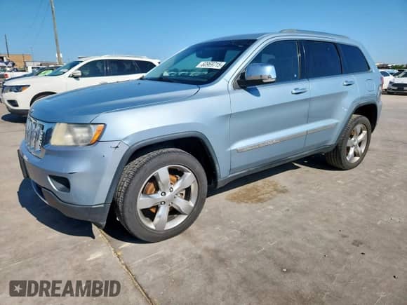 2012 Jeep Grand Cherokee Overland с VIN 1C4RJECT0CC317030, выставлен на аукционе Copart как лот 60969715 с пробегом 160 876 миль миль и Чистый • Clean title. История ставок и продаж доступна на DreamBid. Изображение 1.
