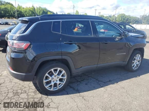 2022 Jeep Compass Latitude Lux с VIN 3C4NJDFB3NT169233, выставлен на аукционе Copart как лот 67482285 с пробегом 24 196 миль миль и Списание • Salvage title. История ставок и продаж доступна на DreamBid. Изображение 3.