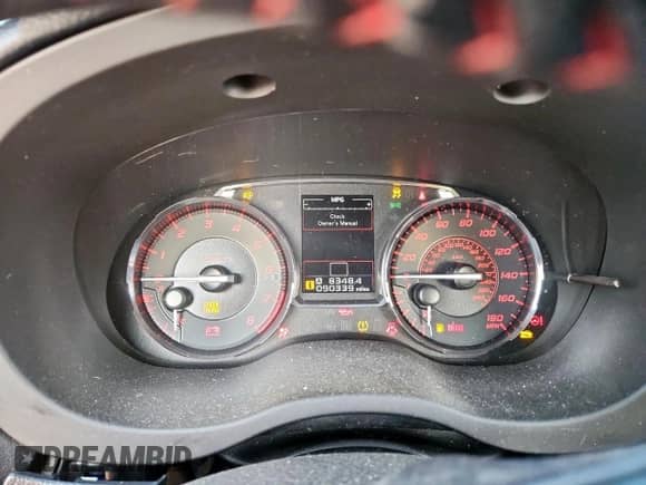 2017 Subaru WRX Limited with VIN JF1VA1L62H9839931, listed as a Copart auction lot 80027675 with 90,339 mi miles and Salvage title. Bid and sale history available at DreamBid. Image 9.