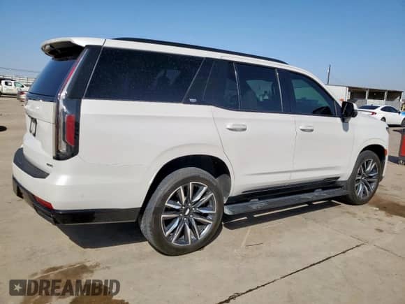 2021 Cadillac Escalade Sport with VIN 1GYS3EKL4MR261678, listed as a Copart auction lot 49279175 with 61,057 mi miles and Clean title. Bid and sale history available at DreamBid. Image 3.