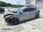 2014 Hyundai Elantra SE z VIN KMHDH4AEXEU115602, wystawiony jako Copart lot #61803335 z przebiegiem Nie podano mil oraz Szkoda całkowita • Salvage title. Historia ofert i sprzedaży dostępna na DreamBid. Obrazek 1.