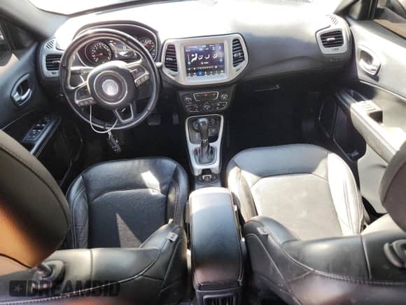 2021 Jeep Compass 80th Anniversary with VIN 3C4NJDEB0MT589497, listed as a Copart auction lot 71925025 with 93,232 mi miles and Salvage title. Bid and sale history available at DreamBid. Image 8.