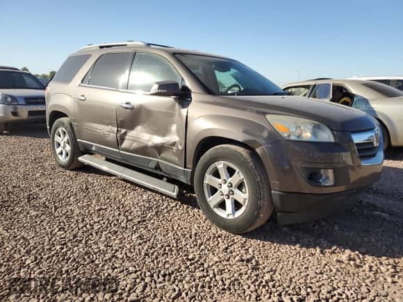 2007 Saturn Outlook XR with VIN 5GZEV23727J122650, listed as a Copart auction lot 85737314 with 141,311 mi miles and Salvage title. Bid and sale history available at DreamBid. Image 4.