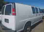 2020 Chevrolet Express Cargo with VIN 1GCWGAFP0L1275091, listed as a IAAI auction lot 43069625 with 65,952 mi miles and . Bid and sale history available at DreamBid. Image 4.