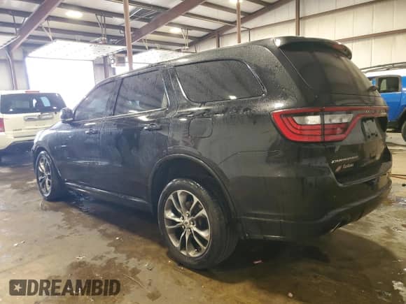 2020 Dodge Durango GT with VIN 1C4RDJDG5LC261510, listed as a Copart auction lot 67663715 with 104,576 mi miles and Salvage title. Bid and sale history available at DreamBid. Image 2.