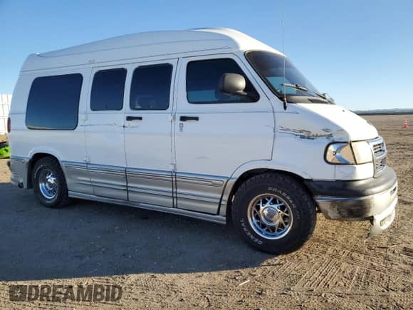 2001 Dodge Cargo Conversion with VIN 2B6HB11Y51K558664, listed as a Copart auction lot 88416195 with 132,585 mi miles and Salvage title. Bid and sale history available at DreamBid. Image 4.